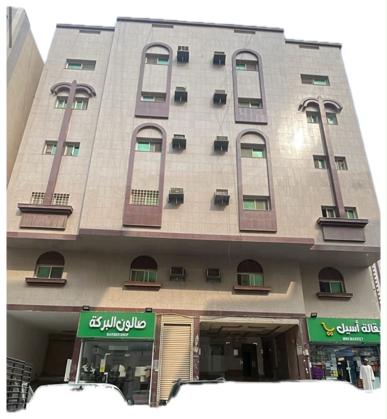 عمارة سكنية بحي العزيزية بمدينة مكه المكرمة صك رقم / 420108018642