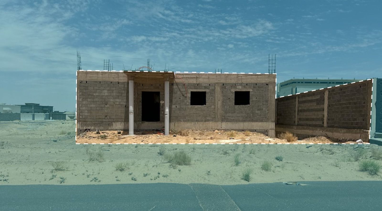 فيلا سكنية بمساحة 500م قطعة رقم 144 صك رقم 795020003216