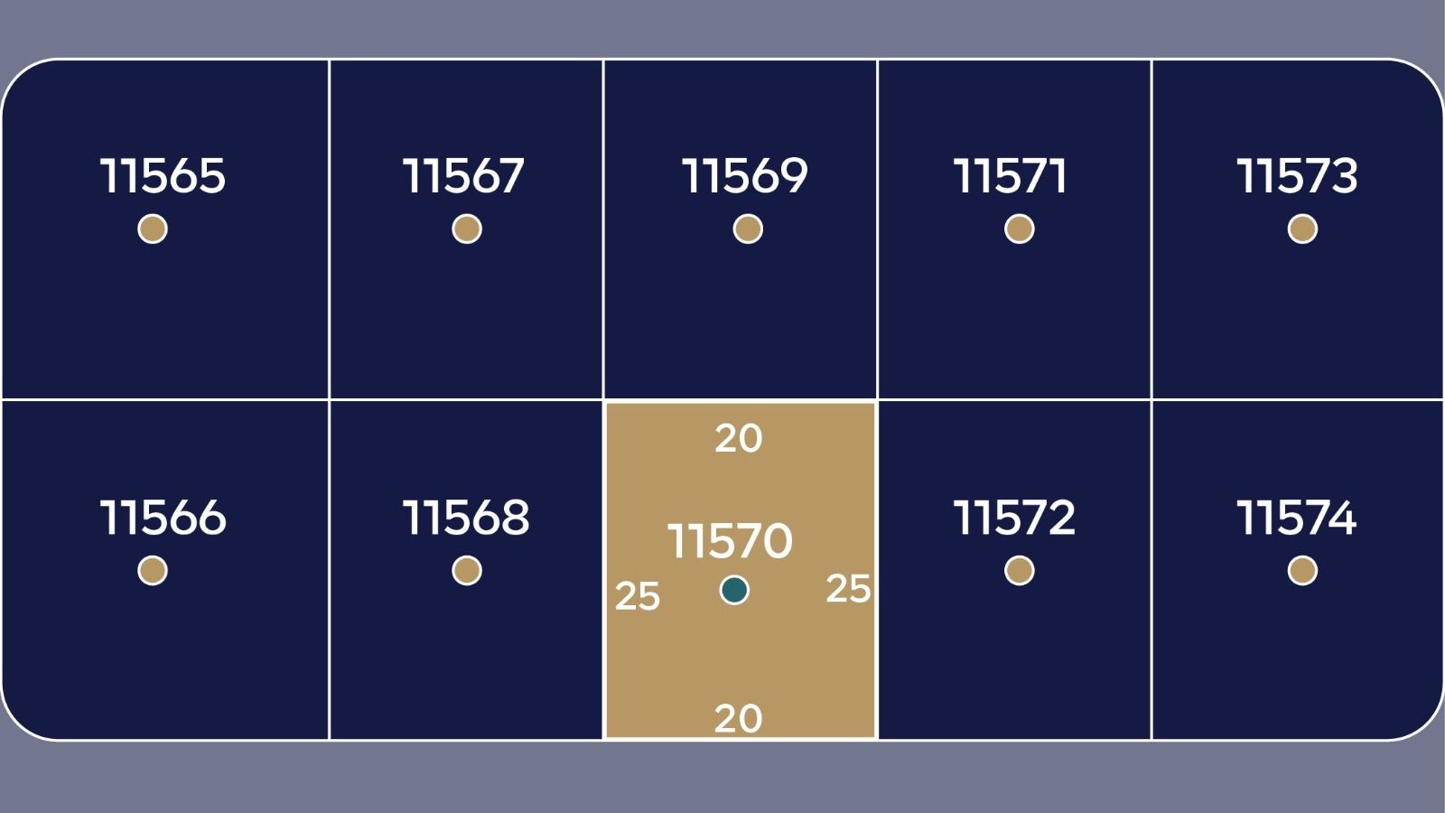 أرض سكنية في حي عريض بمساحة 500م مخطط رقم 2745/أ صك رقم 7202602430400000