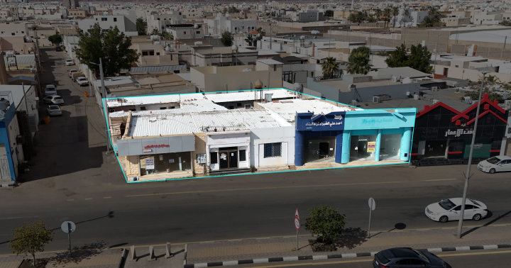 محلات تجارية وسكن مدينة حائل رقم الصك 342120006455