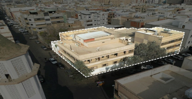 عمارة سكنية في حي الشهداء الشمالية رقم الصك 660601003347