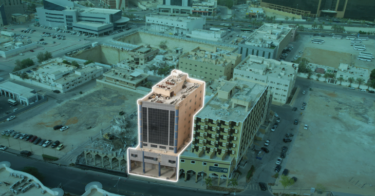 عمارة بحي المربع بصك 4875392034500000