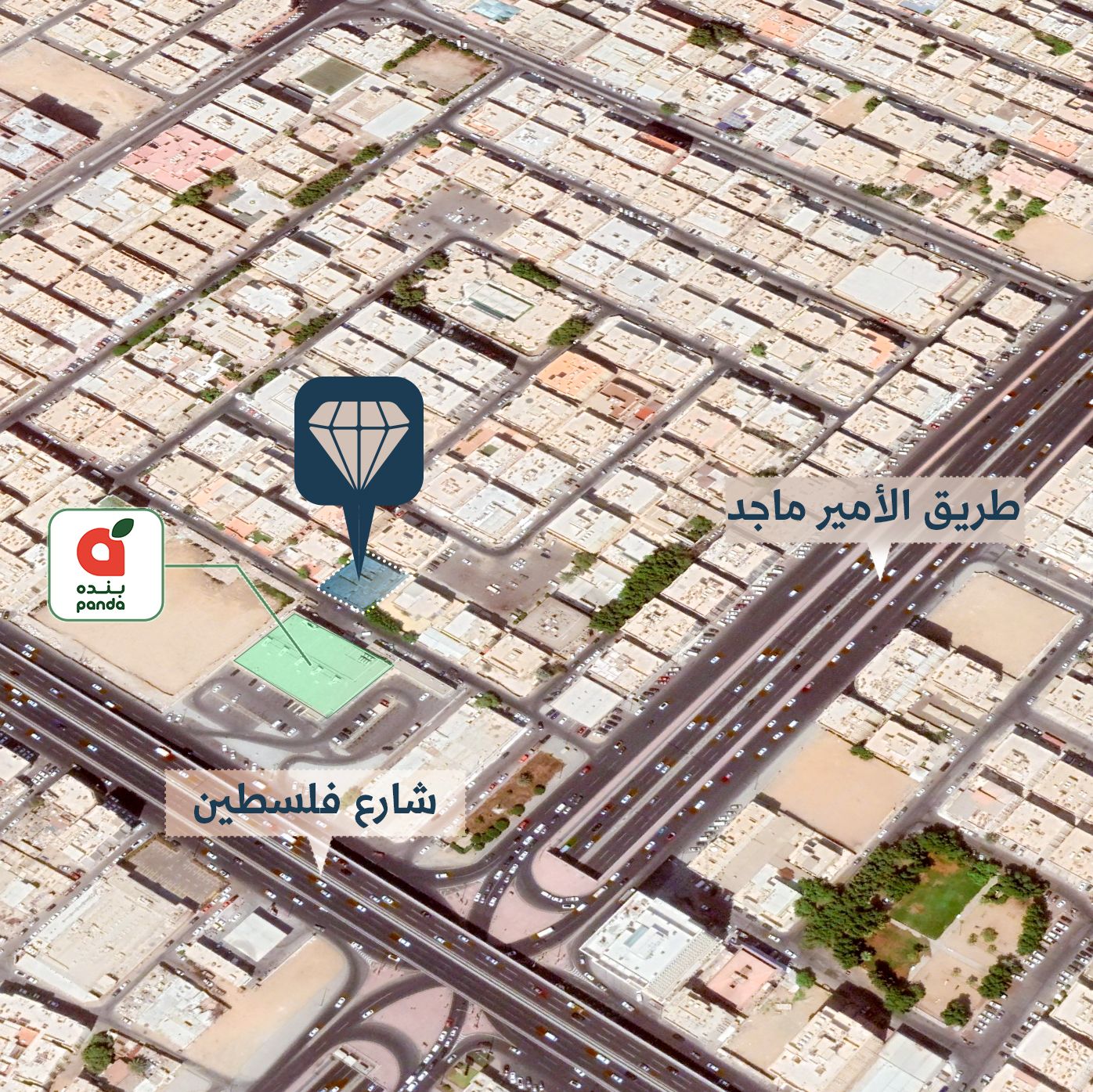 ارض سكنية حي مشرفة بمساحة 855م