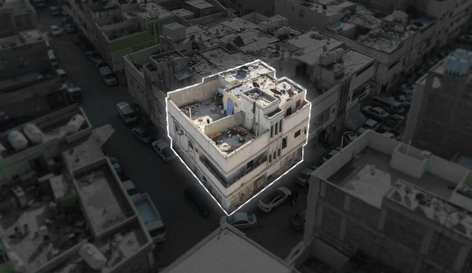 عمارة سكنية في حي عتيقة بمساحة 160.08م صك رقم 310120012329