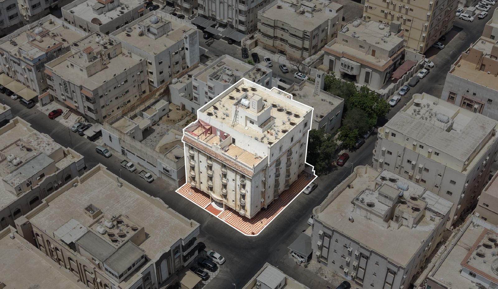 عمارة سكنية في حي الفيصلية بمساحة 575م قطعة رقم 14 / 2 صك رقم 820204019307