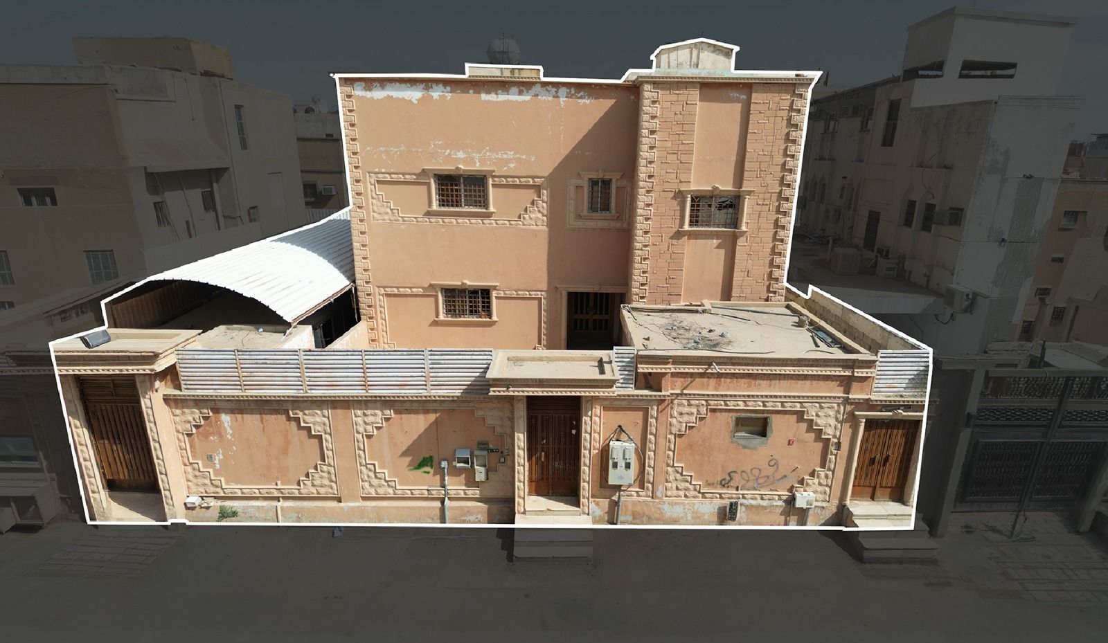 فيلا سكنية في حي شبرا بمساحة 500م قطعة رقم 68 صك رقم 310107041918