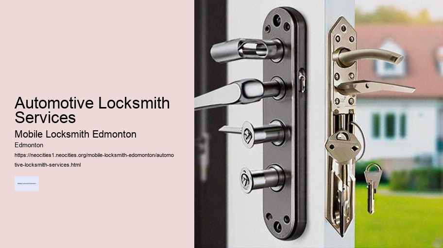 Automotive Locksmith Services