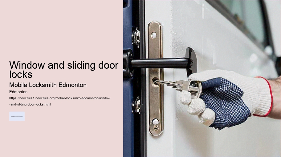 Window and sliding door locks