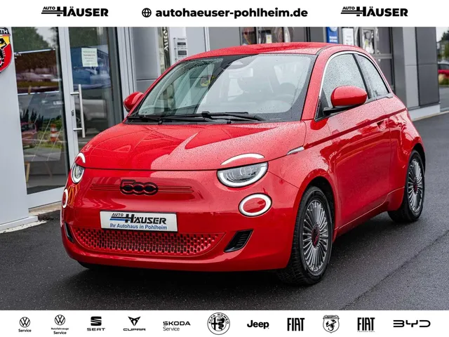 Fiat 500E Red 42Kwh My23 Winter Style Tech Tempomat P