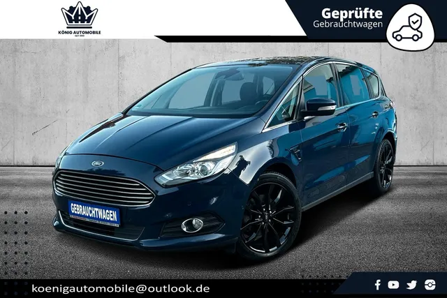 Ford S-Max 2.0 Tdci Aut. Titanium/Acc / Navi / 19'Lm