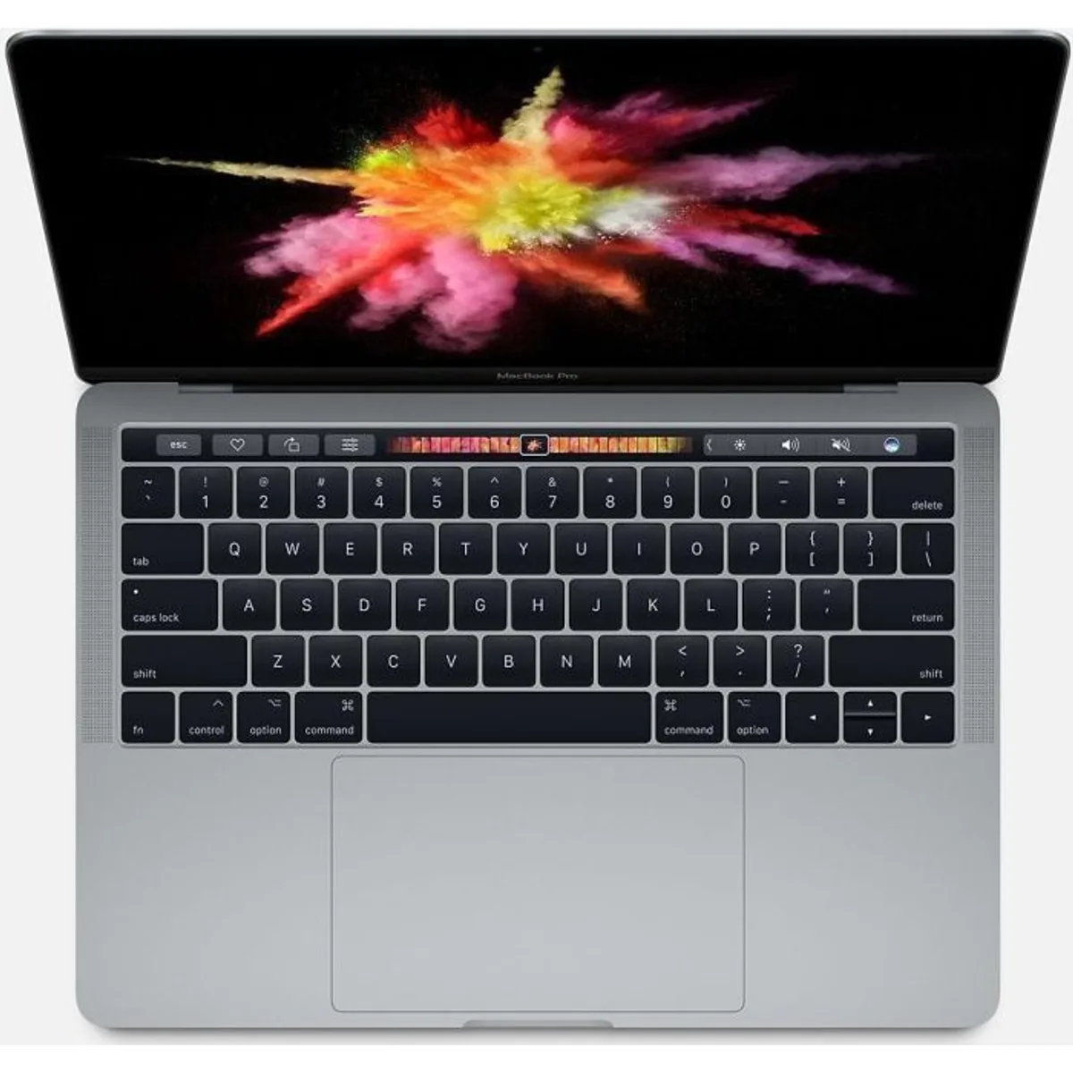 Apple MacBook Pro (13" 2017) | Core i7 | 16 GB RAM | 512GB | QWERTZ (Schweiz) - gelabelt | Grau | Gut