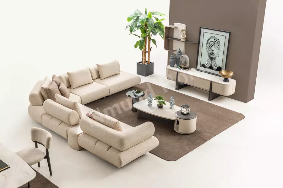 Hermes Köşe Koltuk 385 x 350 Cm