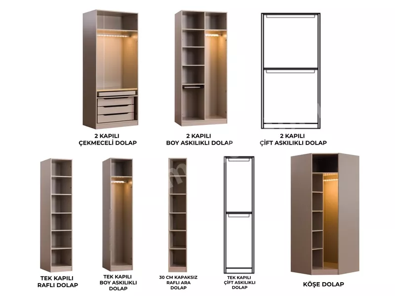 Gala Giyinme Dolabı