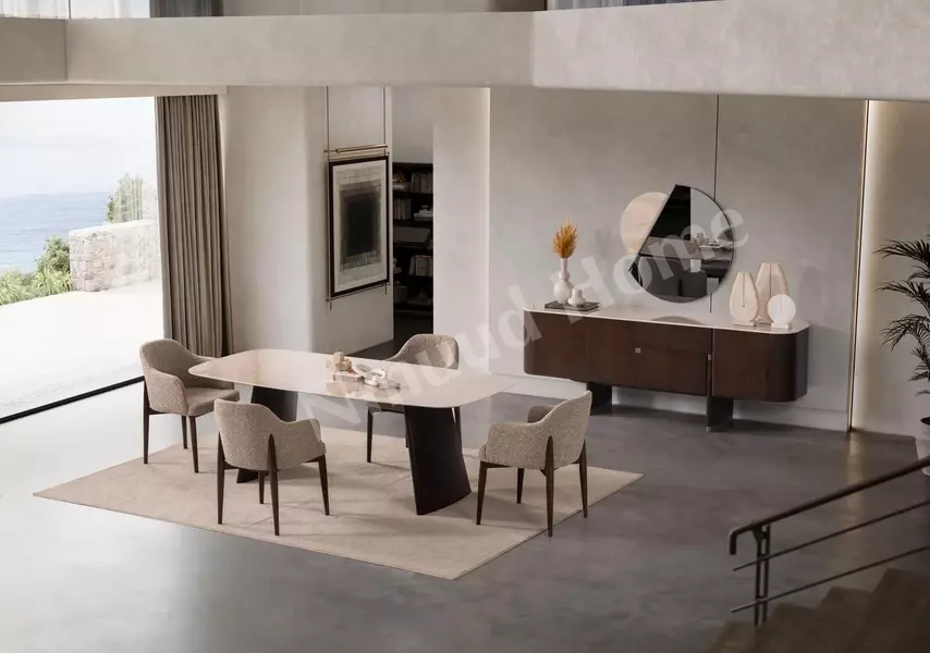 Delta Koyu Meşe - Gümüş Yemek Odası