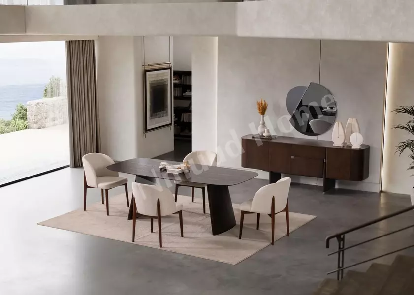 Delta Koyu Meşe - Gümüş Yemek Odası