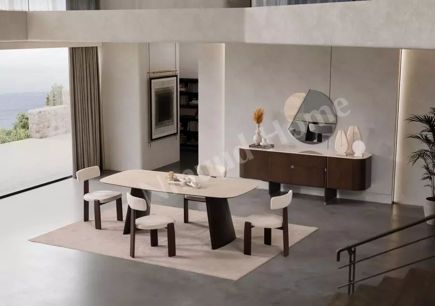 Delta Koyu Meşe - Gümüş Yemek Odası