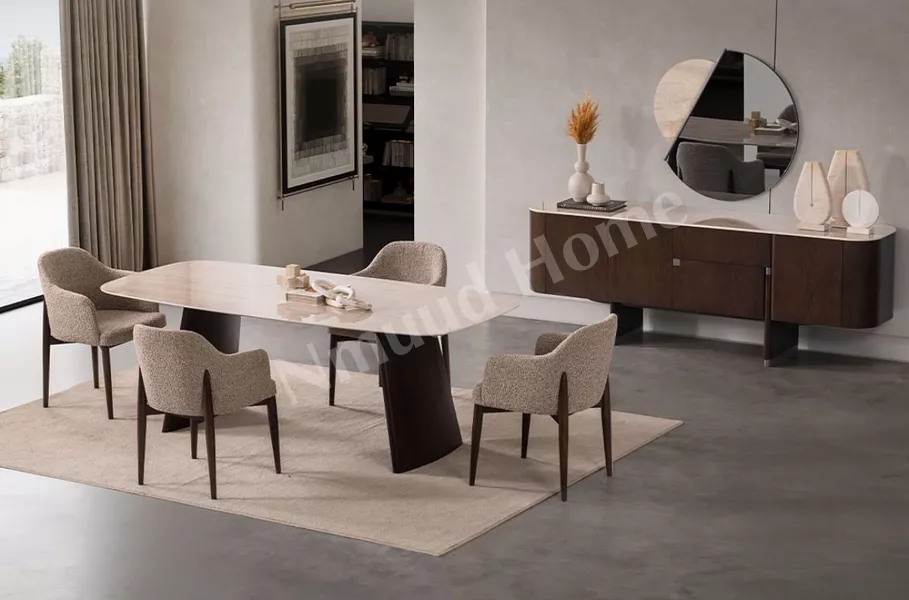 Delta Koyu Meşe - Gümüş Yemek Odası