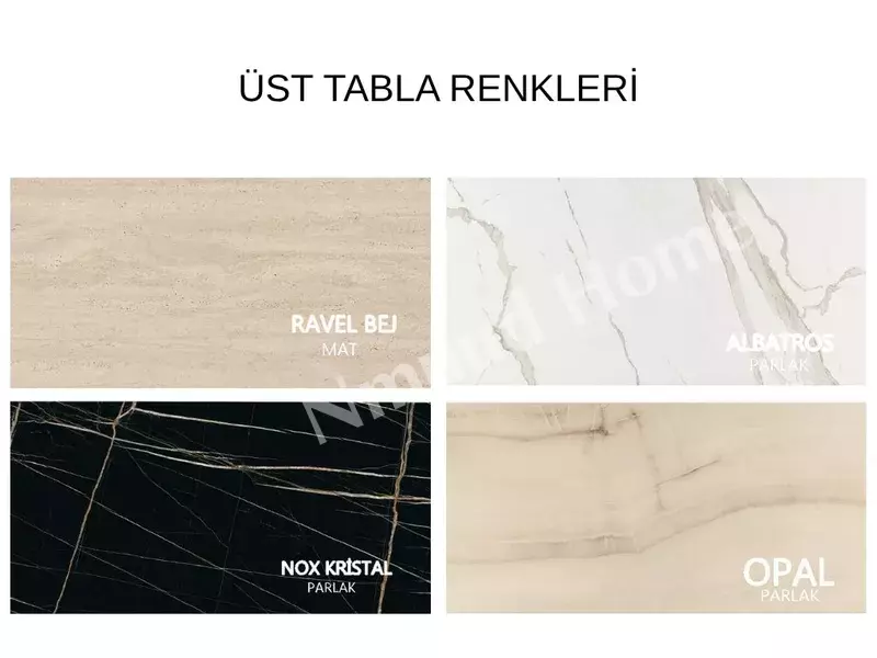 Opal Seramik Mutfak Masası