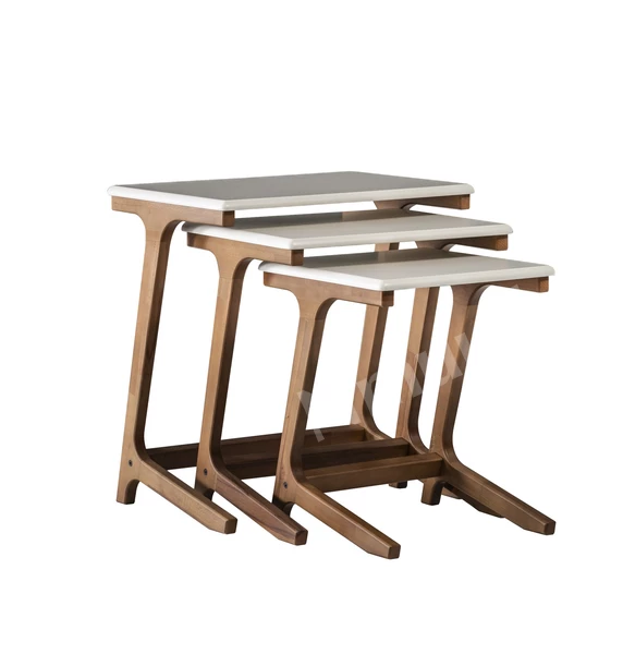 Point Ekru Zigon Sehpa