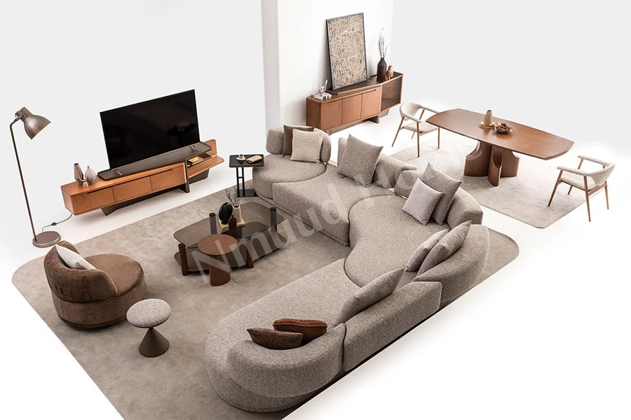 Statue Köşe Koltuk 235 * 335 Cm