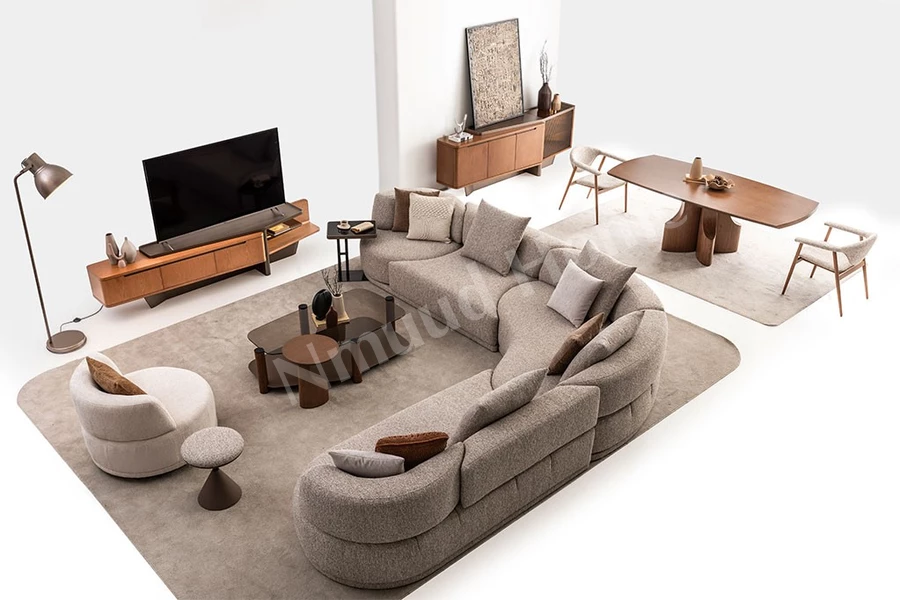 Statue Köşe Koltuk 235 * 335 Cm