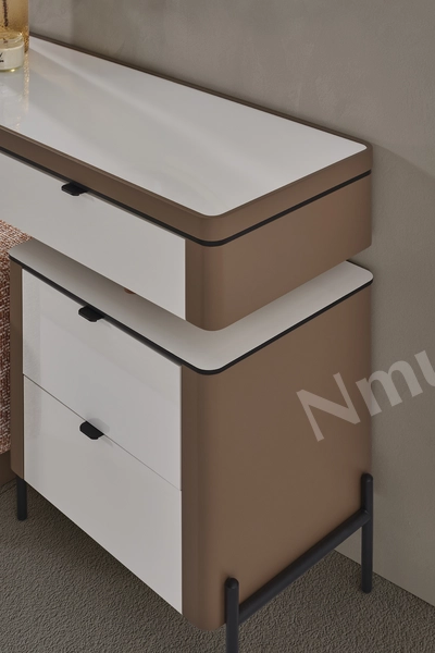 Moka Kiremit 6 Kapaklı Yatak Odası