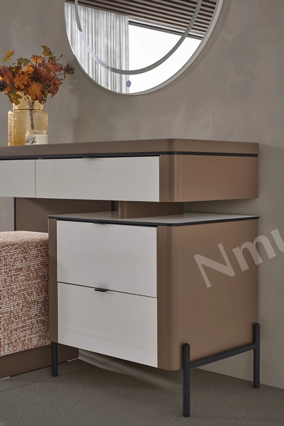 Moka Kiremit 6 Kapaklı Yatak Odası