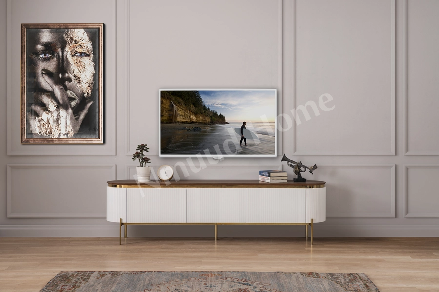 Tesla Ekru Televizyon Ünitesi