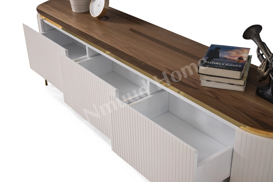 Tesla Ekru Televizyon Ünitesi