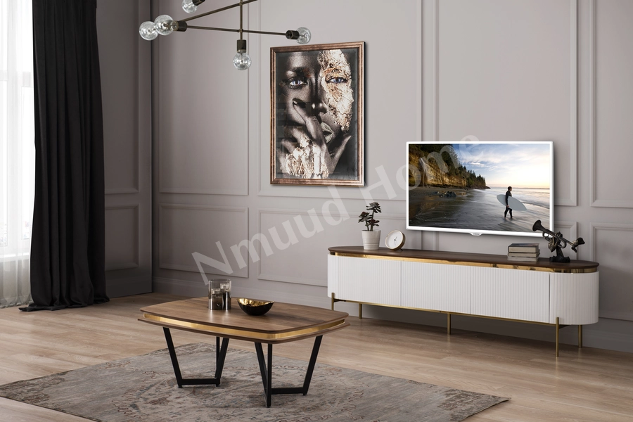 Tesla Ekru Televizyon Ünitesi