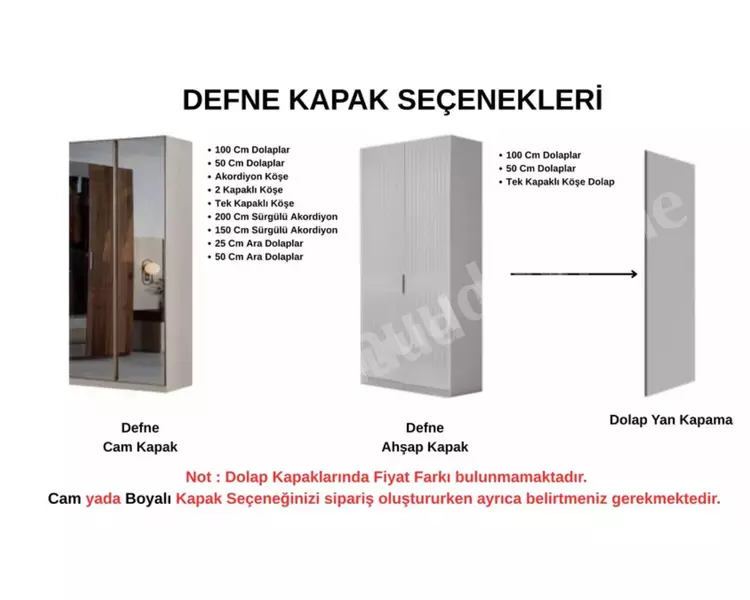 Defne 6 Kapaklı Yatak Odası