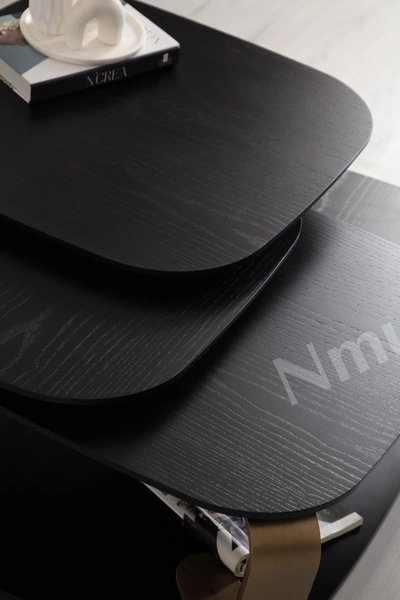 Bentley Siyah Orta Sehpa