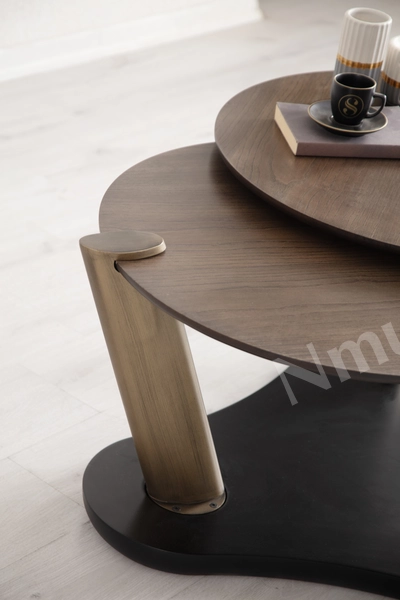 Trio Amerikan Ceviz Orta Sehpa