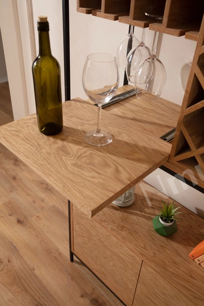 Jack Meşe İçecek Dolabı