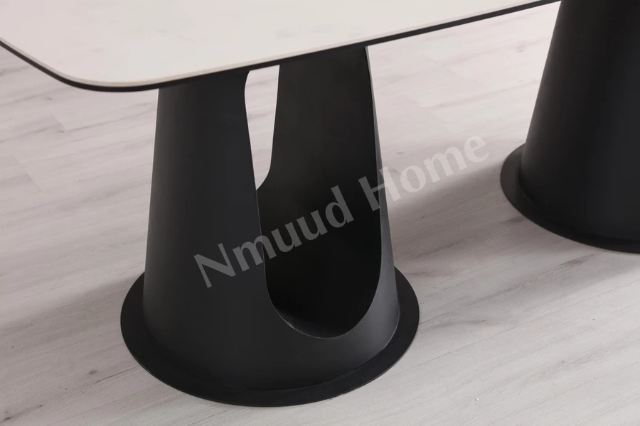 Feretti Porselen Dikdörtgen Masa (Sabit)