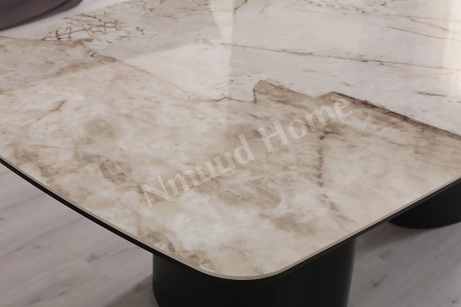 Perini Porselen Dikdörtgen Masa (Sabit)