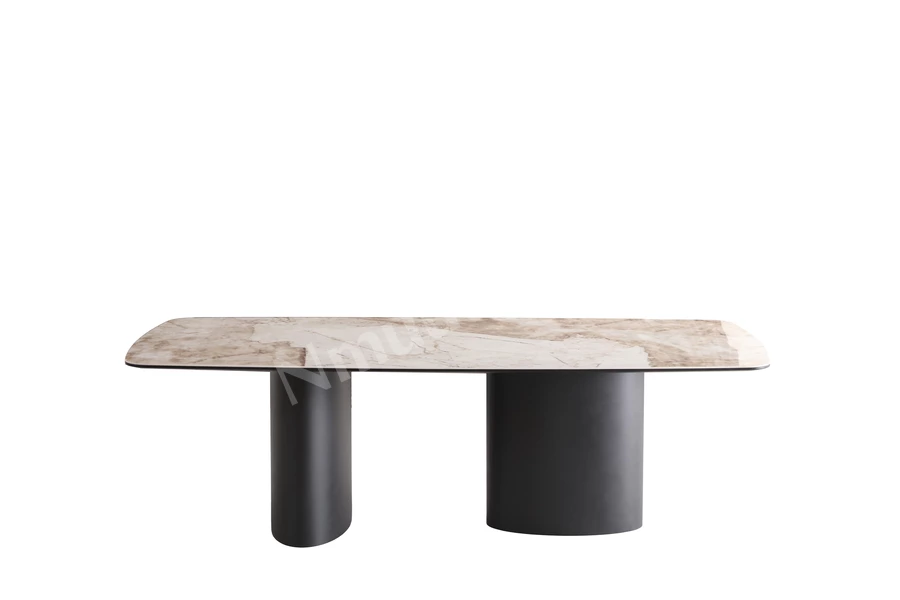 Perini Porselen Dikdörtgen Masa (Sabit)