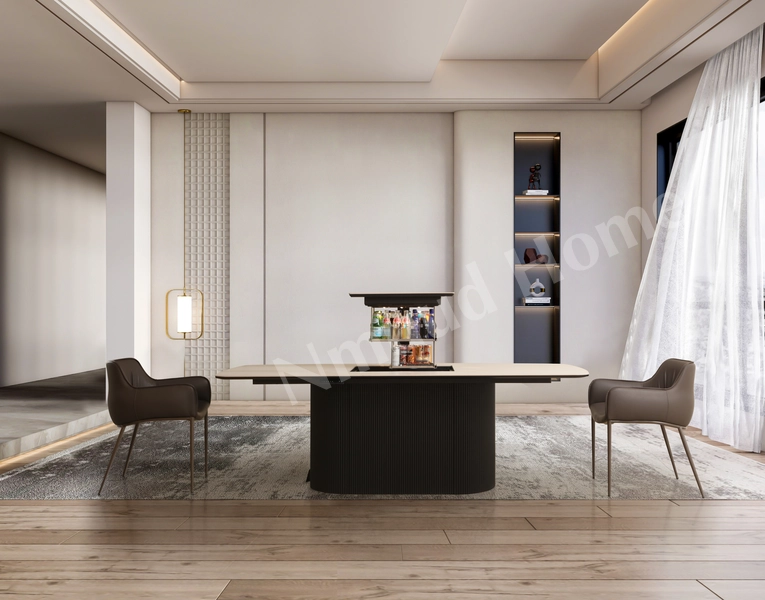 Freeze Buzdolaplı Porselen Dikdörtgen Masa (Sabit)