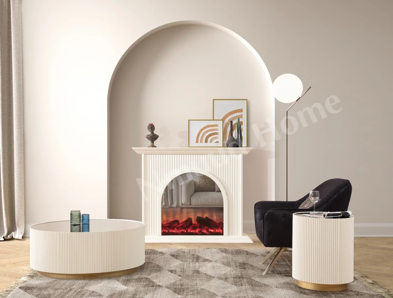 Olivia Ekru Şömine