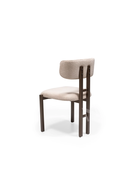 Double Curve Metal Sandalye