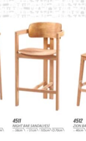 Bar sandalyesi Sandalye