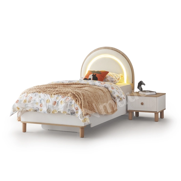 Bohostyle 100*200 Cm Bazasız Başlıklı Karyola