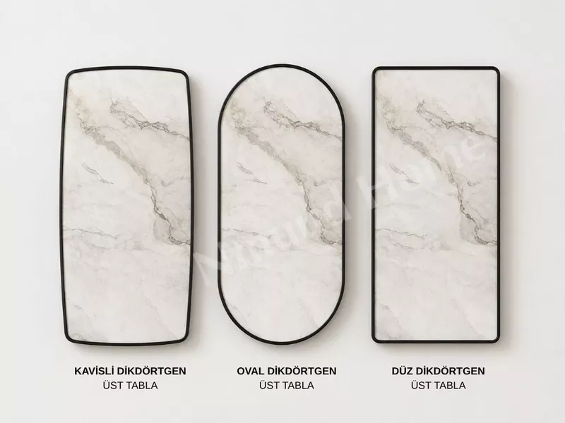 Xperia Porselen Sabit Yemek Masası
