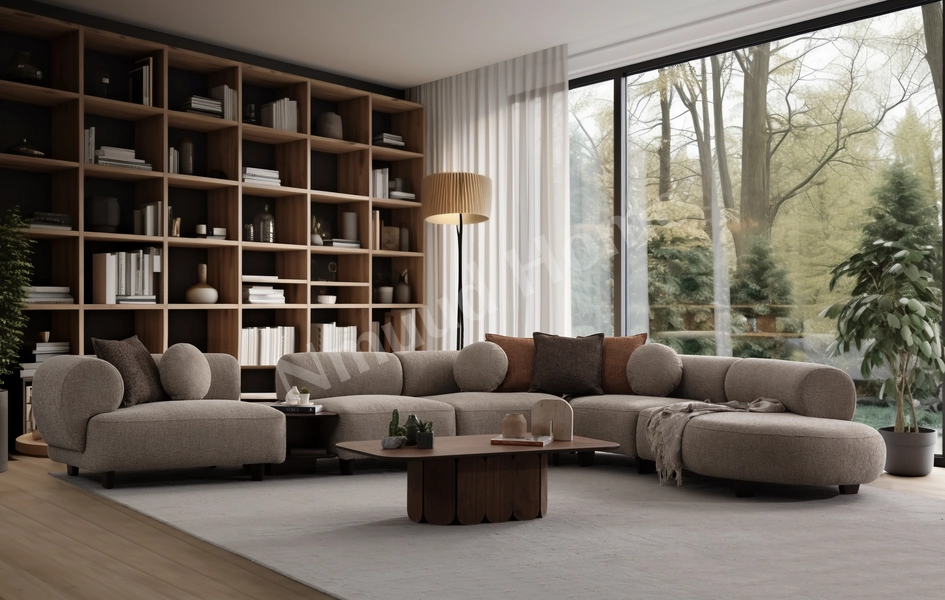 Ovena Köşe Koltuk 375 x 335 Cm