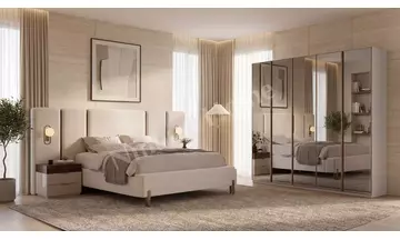 Bağdat 6 Kapaklı Yatak Odası