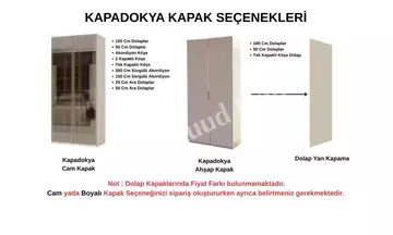 Bağdat 6 Kapaklı Yatak Odası