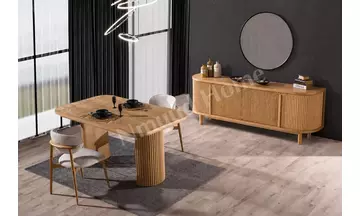 Paris Ceviz Yemek Odası