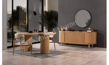 Paris Ceviz Yemek Odası