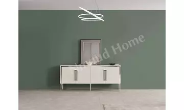 Alyans Gümüş Konsol Ayna