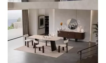 Delta Koyu Meşe - Gümüş Yemek Odası